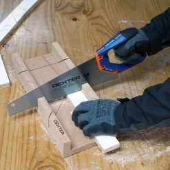 DEXTER - Scie égoïne - Scie 350 Mm - Lame Acier Trempé - Scie à Bois - Triple Rodage - 4,3 Dents/cm - 90° - Inox - Avec Manche Bi-matière -Outils de jardinage professionnels 1200x1200 20