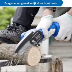 Mini Tronçonneuse - Tronçonneuse - Sécateur Electrique - Taille Haie Electrique - 2 Batteries - 10 CM -Outils de jardinage professionnels 1200x1200 245