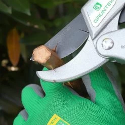 Grüntek Sécateur à Cliquet KAKADU, Jusqu'à Ø24 Mm, Cisailles à Arbre Avec Cliquet Marche/arrêt, Cisaille à Enclume Pour Branches Boisées, épaisseur De Coupe Jusqu'à 24 Mm, Bypass Cisailles De Jardin -Outils de jardinage professionnels 1200x1200 302