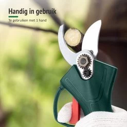 Sécateur Sans Fil Mardin - Sécateur électrique - Taille-haie électrique - Sécateur - Mini Tronçonneuse - Étui Inclus - Batterie Extra - Vert -Outils de jardinage professionnels 1200x1200 410