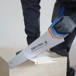 DEXTER - Scie à Main - Scie 400 Mm - Lame Acier Trempé - Scie à Bois - Denture Triple Affûtage - 3,15 Dents/cm - 90° - Inox - Avec Manche Bi-matière -Outils de jardinage professionnels 1200x1200 43