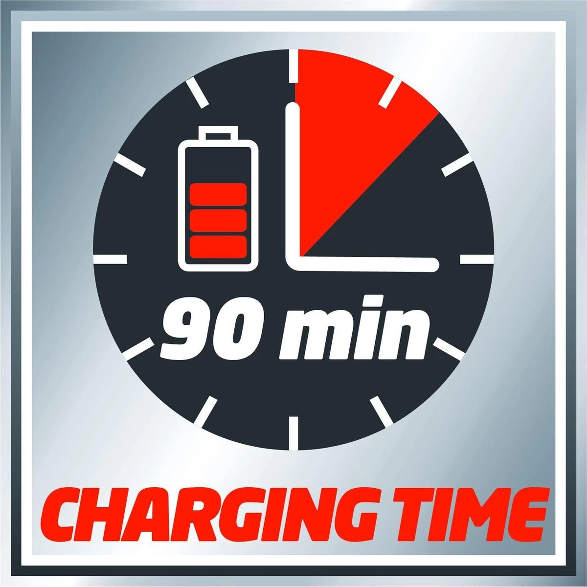 Einhell GE-CM 43 Li M Kit Tondeuse à Gazon Poussée Batterie Noir, Gris, Rouge 14 Einhell GE-CM 43 Li M Kit Tondeuse à Gazon Poussée Batterie Noir, Gris, Rouge – Image 12