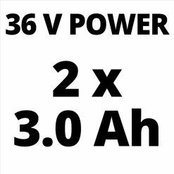 Tondeuse à Gazon Sans Fil Einhell RASARRO 36/36 Kit Power X-Change (36 V - Largeur De Coupe 36 Cm - Jusqu'à 400 M² - Bac De Ramassage 45 L - Hauteur De Coupe 25- 75 Mm - Avec 2 Batteries 3,0 Ah Plus + 2 Chargeurs) -Outils de jardinage professionnels 1200x1200 556