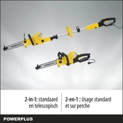 Tronçonneuse Télescopique Powerplus POWXG1032 - 900 W - 30 Cm De Longueur De Lame -Outils de jardinage professionnels 1200x1200 62