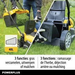 Tondeuse à Gazon Powerplus POWXG6281 - 2000 W - Largeur De Coupe De 42 Cm 11 Tondeuse à Gazon Powerplus POWXG6281 - 2000 W - Largeur De Coupe De 42 Cm -Outils de jardinage professionnels 1200x1200 627