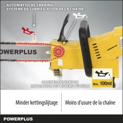 Tronçonneuse Télescopique Powerplus POWXG1032 - 900 W - 30 Cm De Longueur De Lame -Outils de jardinage professionnels 1200x1200 63