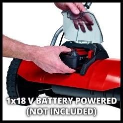 Einhell GE-HM 18/38 Tondeuse à Gazon Poussée Batterie Noir, Gris, Rouge -Outils de jardinage professionnels 1200x1200 674