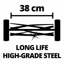 Einhell GE-HM 18/38 Tondeuse à Gazon Poussée Batterie Noir, Gris, Rouge -Outils de jardinage professionnels 1200x1200 683