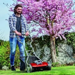 Einhell GE-HM 18/38 Tondeuse à Gazon Poussée Batterie Noir, Gris, Rouge -Outils de jardinage professionnels 1200x1200 684