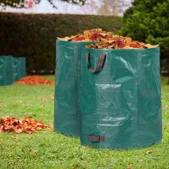 Lot De 4 Sacs à Déchets De Jardin Relaxdays - Sac De Jardin Vert 260 L - Sac à Mauvaises Herbes Pliable Autoportant -Outils de jardinage professionnels 1200x1200 728