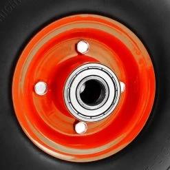 PrimeMatik - Roue De Brouette Massief 100 Kg 10x3" 254x76 Mm. Courroie De Rechange Pour Plate-forme De Transport Et Chariots -Outils de jardinage professionnels 1200x1200 734