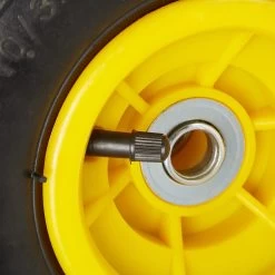 Relaxdays 8x Roue De Diable 260x85 - Roue De Charrette à Bras - Pneu Pneumatique - Roue De Secours - 4.1/3.5-4 -Outils de jardinage professionnels 1200x1200 768