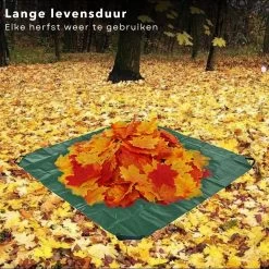 Cheqo® Bâche à Déchets De Jardin - Bâche - Sac à Déchets De Jardin - Bâche à Déchets De Jardin - Bâche De Construction - 150x150cm -Outils de jardinage professionnels 1200x1200 784