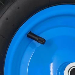 Relaxdays 4x Roue De Brouette 4.80 4.00-8 - Roue De Secours - Pneu Pneumatique - Pneu De Brouette Avec Essieu -Outils de jardinage professionnels 1200x1200 786