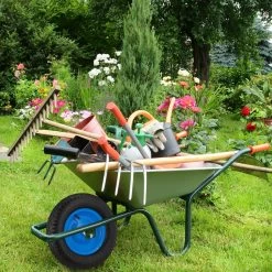Relaxdays 4x Roue De Brouette 4.80 4.00-8 - Roue De Secours - Pneu Pneumatique - Pneu De Brouette Avec Essieu -Outils de jardinage professionnels 1200x1200 787