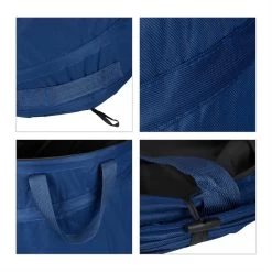 Relaxdays Pop Up Sac à Déchets De Jardin - Lot De 2 - Sac De Jardin 120 L - Bleu - Sac à Mauvaises Herbes - Sac à Feuilles -Outils de jardinage professionnels 1200x1200 808