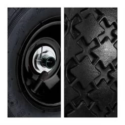 Pneumatiques De Charrette à Bras Relaxdays - 200 Kg - Chariot De Transport En Acier - Chariot De Jardin - Charrette à Bras -Outils de jardinage professionnels 1200x1200 822