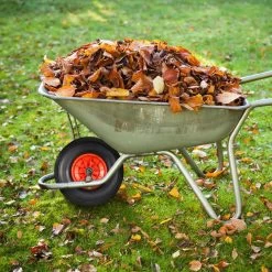 Roue De Brouette Relaxdays Anti Crevaison - 4.00-6 - Roue De Secours - PU - Complète - 3 Adaptateurs Noir-rouge -Outils de jardinage professionnels 1200x1200 853