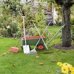 Relaxdays 2x Roue De Brouette 4.00-6 - Tout Caoutchouc - Roue De Secours Anti-crevaison PU - Adaptateurs Bleu -Outils de jardinage professionnels 1200x1200 863