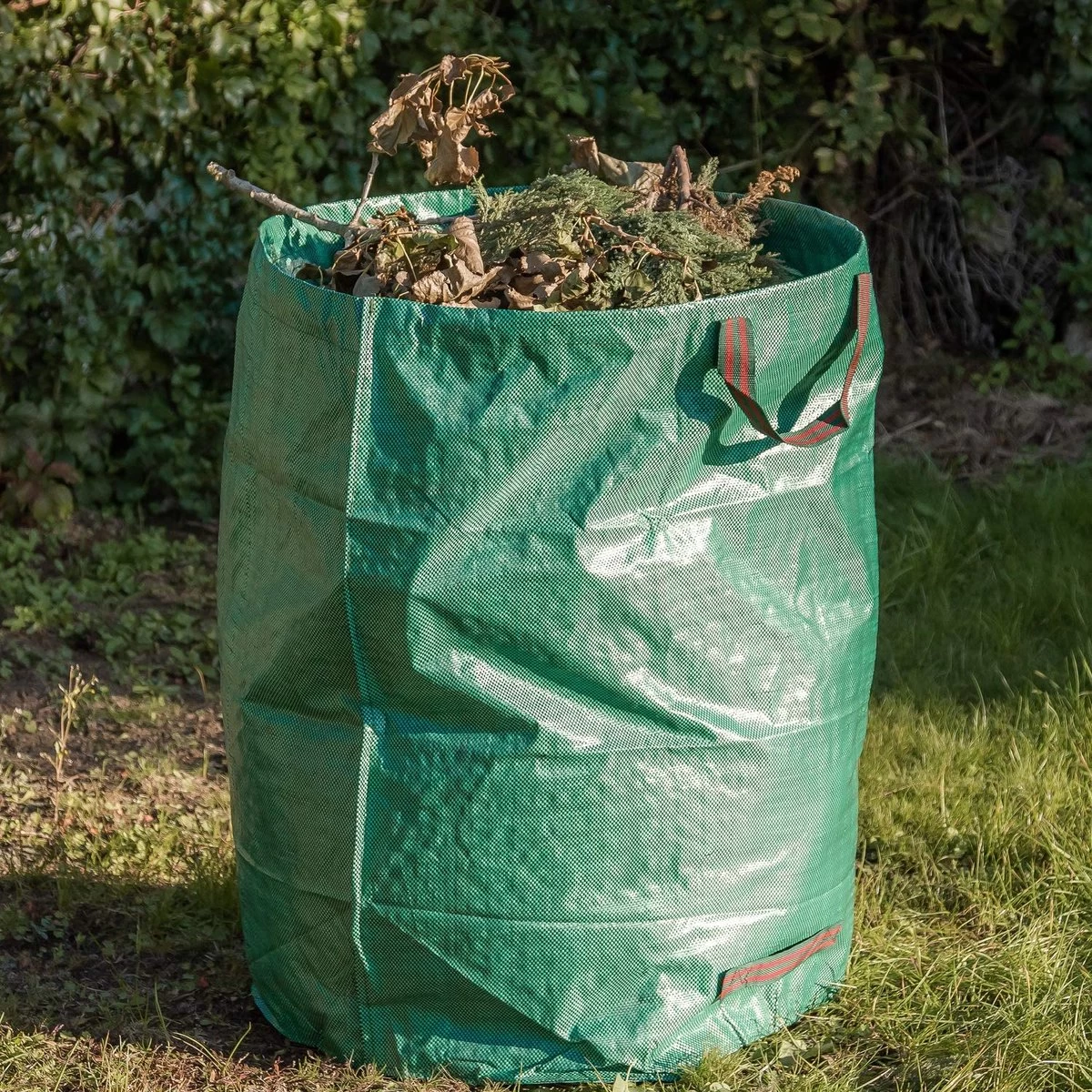 COM-FOUR® 3x Sac De Jardin Avec Poignées De Transport - Sac Poubelle De Jardin Pliable XL - Poubelle Pliable Indéchirable Pour Feuilles Et Déchets Verts (300 L - 3 Pièces) 7 COM-FOUR® 3x Sac De Jardin Avec Poignées De Transport - Sac Poubelle De Jardin Pliable XL - Poubelle Pliable Indéchirable Pour Feuilles Et Déchets Verts (300 L - 3 Pièces) – Image 5