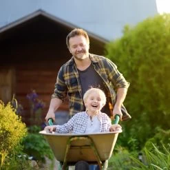 Relaxdays Roue De Brouette Anti Crevaison - 4.80 4.00-8 - 3 Adaptateurs - Jante Acier - Complet Blauw Rouge -Outils de jardinage professionnels 1200x1200 887