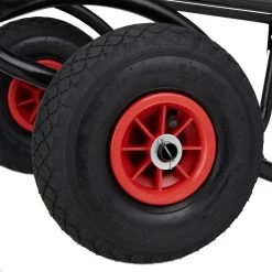 Chariot De Jardin Relaxdays Grand - Chariot De Jardin 160 Litres - Sac Poubelle De Jardin - Chariot De Jardin - Pliable -Outils de jardinage professionnels 1200x1200 907