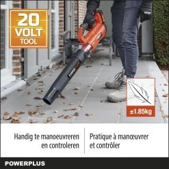 Souffleur à Feuilles Powerplus POWDPG7521 - Sans Batterie -Outils de jardinage professionnels 1200x1200 923