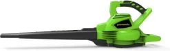 Greenworks GD48BVK2X Souffleur De Feuilles à Batterie 48 Volts Et Aspirateur