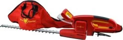 TAILLE-HAIE WOLF-GARTEN HSE 55 V 55 CM 600 WATT AVEC LAME PIVOTANTE + SAC DE RANGEMENT