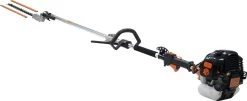 TIMBERPRO - 5-en-1 - Outil Multifonction - Essence - Tronçonneuse - Débroussailleuse - Tondeuse De Bord - Taille-haie - Rallonge - 52 Cc. -Outils de jardinage professionnels 1200x493