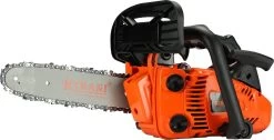 Tronçonneuse Thermique Kibani - Moteur 2 Temps 25,4 Cm3 / 1 Ch - Longueur De Lame 25 Cm / 10 Pouces - Système Easy-Start