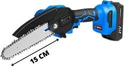 Mini Tronçonneuse - Tronçonneuse - Sécateur Electrique - Taille Haie Electrique - 15 CM - Blauw -Outils de jardinage professionnels 1200x635