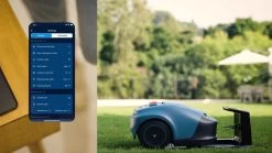 HOOKII Neomow S - Robot Tondeuse Intelligent Pour Pelouses Jusqu'à 1000m² - Batterie Haute Capacité 4400mAh - Largeur De Coupe 7,87'', Recharge Automatique, Bluetooth /WiFi - Batterie Et Chargeur Inclus -Outils de jardinage professionnels 1200x675 7