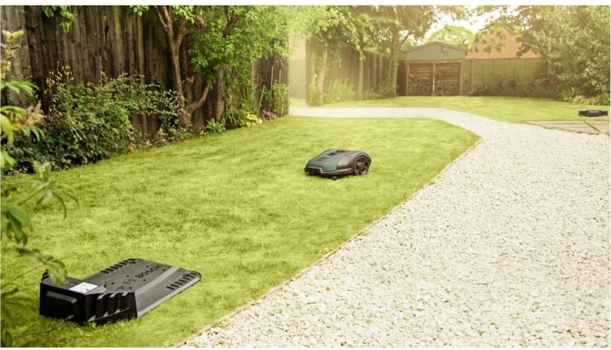 Robot Tondeuse Bosch Indego 350 Connect - 18 V - Largeur De Coupe 19 Cm - Utilisable Avec Une Application 9 Robot Tondeuse Bosch Indego 350 Connect - 18 V - Largeur De Coupe 19 Cm - Utilisable Avec Une Application – Image 7