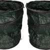 Nature 2x Sacs à Déchets De Jardin Vert Foncé Pliables 90 Litres - Sacs à Déchets De Jardin - Nettoyage / Rangement Du Jardin - Entretien Du Jardin -Outils de jardinage professionnels 1200x722