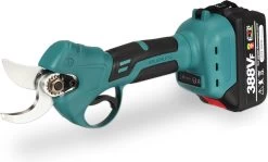 GX Accu Sécateurs - Accu Coupe-branches - Cisailles électriques - Cisailles De Jardin - 21V - Diamètre De Coupe : 10/15/20/30 Mm - Blauw