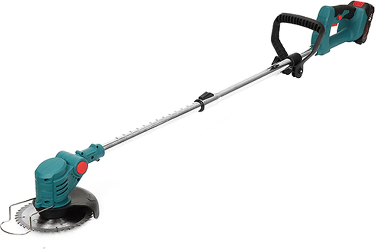 Coupe-herbe Coupe-herbe - Tondeuse à Gazon électrique Sans Fil Rechargeable - Tondeuse à Gazon Rotative - Tondeuse à Gazon - Poignée Réglable - Avec 2 Piles - Pour Tailler La Pelouse De Jardin - Blauw 9 Coupe-herbe Coupe-herbe - Tondeuse à Gazon électrique Sans Fil Rechargeable - Tondeuse à Gazon Rotative - Tondeuse à Gazon - Poignée Réglable - Avec 2 Piles - Pour Tailler La Pelouse De Jardin - Blauw – Image 7