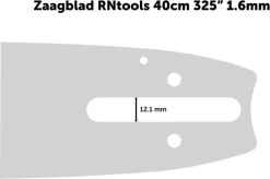 Combiset Composé D'une Lame De Scie RNtools 40cm (y Compris Stihl) + 2x Chaîne De Scie RNtools 325" 1.6mm 67 Maillons -Outils de jardinage professionnels 1200x799