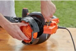 Black & Decker BLACK+DECKER BEBLV300SB- Souffleur QS - 404 Km/h - 3000W - Fonction Aspiration/soufflage - Filaire -Outils de jardinage professionnels 1200x808 4