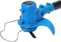 Tondeuse à Gazon Drillpro - Tondeuses à Tondeuses à Gazon - Électrique Portable - 450W 12V - Avec Poignée Réglable Et 2 Piles - Blauw -Outils de jardinage professionnels 1200x826