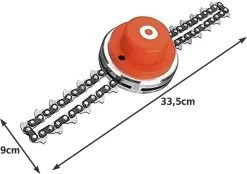 Chaîne De Bobine De Rechange Pour Débroussailleuse 65mn - Débroussailleuse Coupe-herbe De Jardin Pour Tondeuse à Gazon - Tête De Chaîne Pour Débroussailleuses En Métal -Outils de jardinage professionnels 1200x843