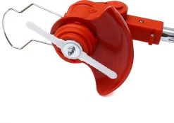 Tondeuse à Gazon DrillPro - Coupe- Coupe-herbe électriques - Tondeuse à Gazon - Tondeuse à Gazon - Sans Fil - Poignée Réglable - Avec 2 Piles Et Chargeur - Pour Tailler La Pelouse De Jardin - Rouge -Outils de jardinage professionnels 1200x844 2