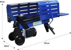 Fendeuse De Bûches T-Mech - Force De Fendage De 5 Tonnes - Longueur Maximale Des Bûches De 370 Mm - 2000 W/230 Volt 32 Fendeuse De Bûches T-Mech - Force De Fendage De 5 Tonnes - Longueur Maximale Des Bûches De 370 Mm - 2000 W/230 Volt -Outils de jardinage professionnels 1200x844