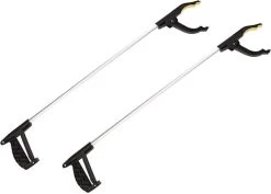 5x Pinces à Déchets Universelles / Aides à La Préhension Avec Aimant 75 Cm - Pinces à Déchets Avec Poignée De Serrage