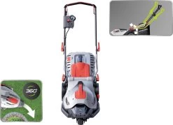 STERWINS - Tondeuse électrique 3 Roues - 1400 W - 220-240 V -Outils de jardinage professionnels 1200x870