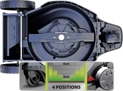 STERWINS - Tondeuse électrique 3 Roues - 1400 W - 220-240 V -Outils de jardinage professionnels 1200x886 2