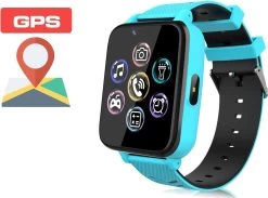 Cadeau FĂTE DES PĂRES - Cadeaux Papa - GPS Smartwatch Tracker - Ătanche IP68 Pour Enfants - Smartwatch Pour Enfants Avec Fonction LBS SOS - TĂ©lĂ©phone Mobile Ăcran Tactile Appel Vocal Chat Digi