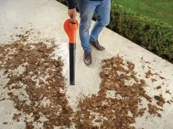 Black & Decker Souffleuse à Feuilles BLACK+DECKER GWC1820PC-QW - Faible Bruit - 18V - Vitesse De Soufflage 209 Km / H -Outils de jardinage professionnels 1200x900 40