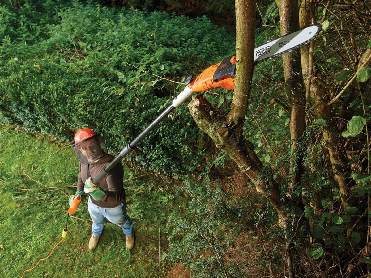 Black & Decker Scie à Branches BLACK + DECKER PS7525-QS - 750W - Longueur D'épée 25 Cm - Sur Manche Télescopique 4 Black & Decker Scie à Branches BLACK + DECKER PS7525-QS - 750W - Longueur D'épée 25 Cm - Sur Manche Télescopique – Image 2