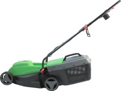 Tondeuse à Gazon électrique Profeco 1000W - Tondeuse à Gazon Avec Largeur De Coupe De 320 Mm Et Hauteur De Coupe Réglable - Avec Bac De Récupération De 30 Litres -Outils de jardinage professionnels 1200x909 2